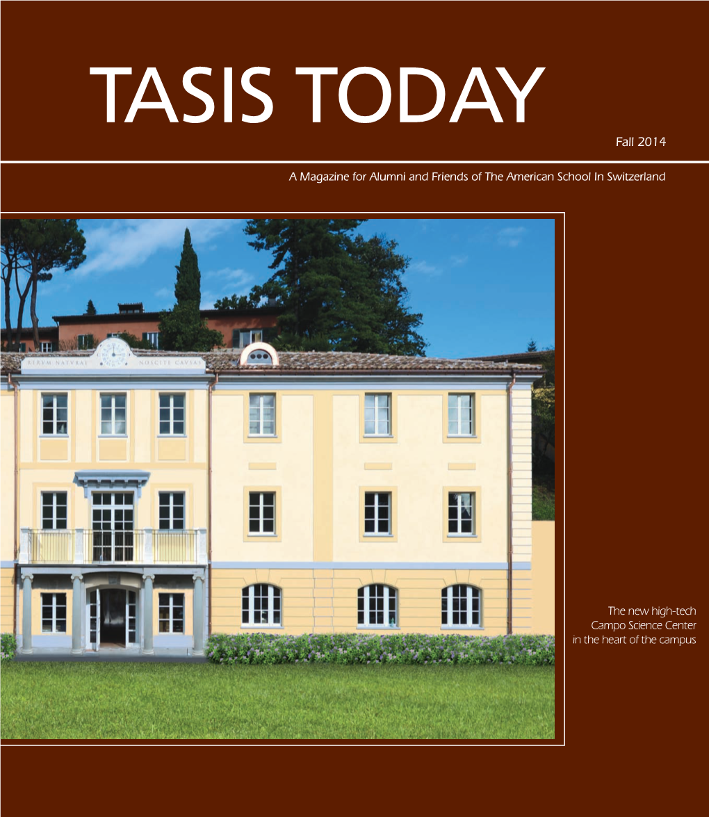 TASIS TODAY Fall 2014