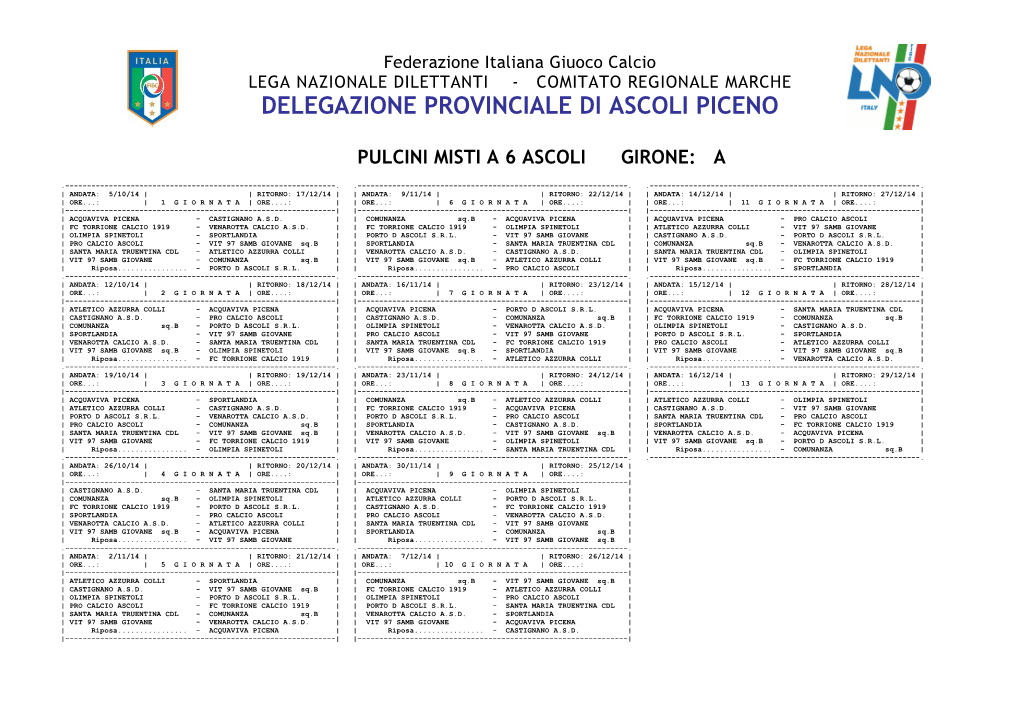 Delegazione Provinciale Di Ascoli Piceno