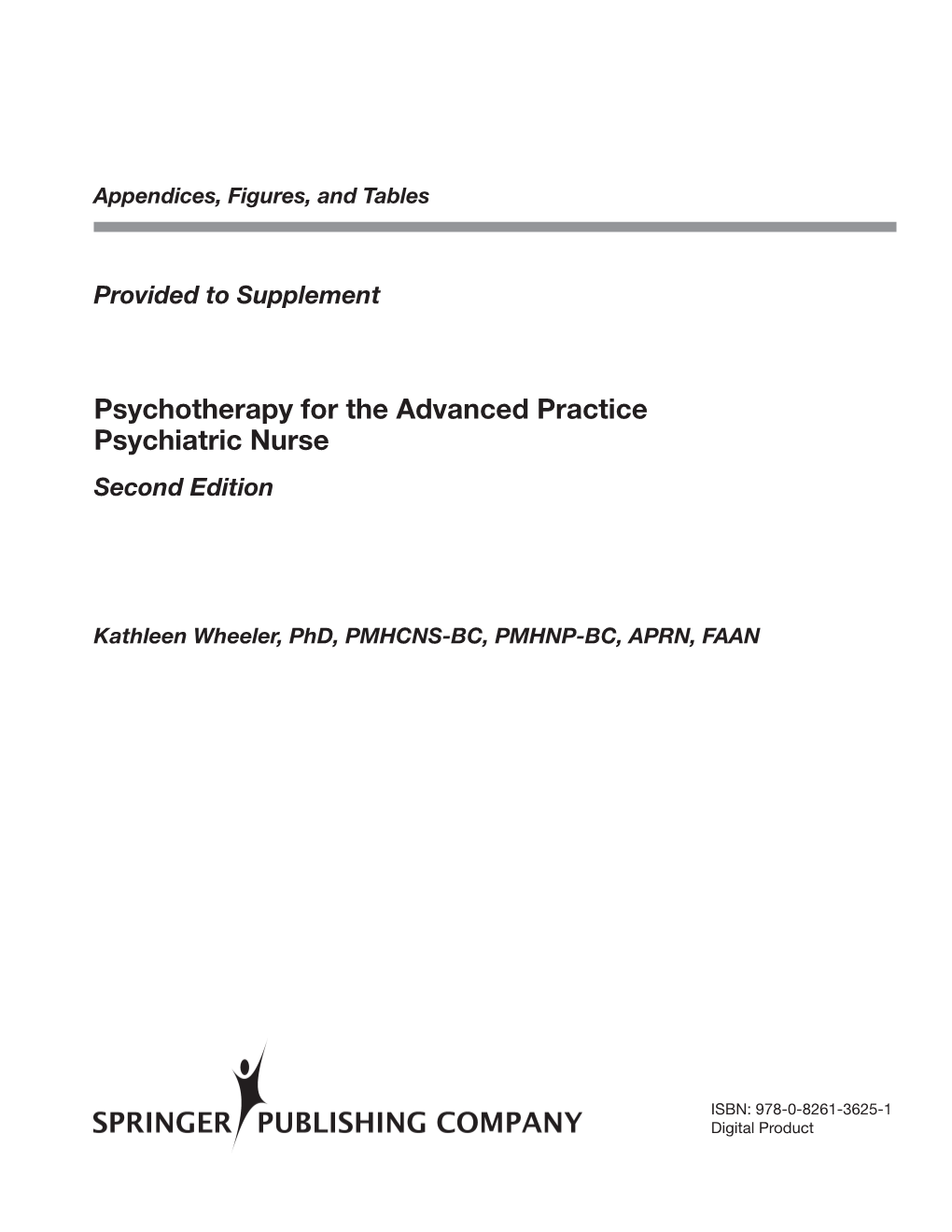 Psychotherapy for the Advanced Practice Psychiatric Nurse Second Edition