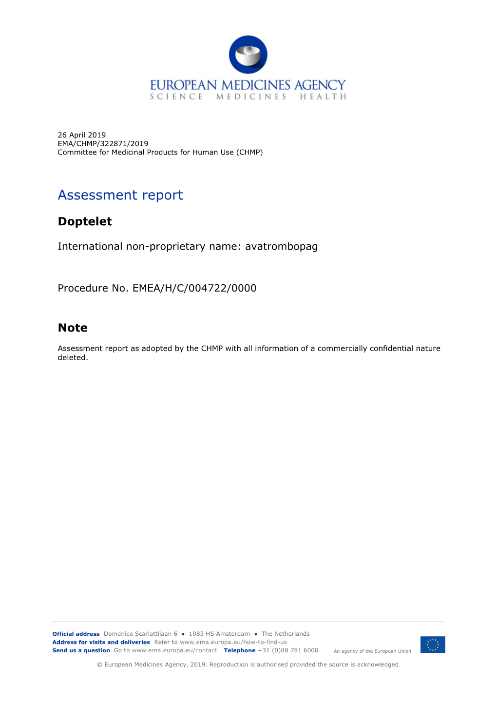 Assessment Report