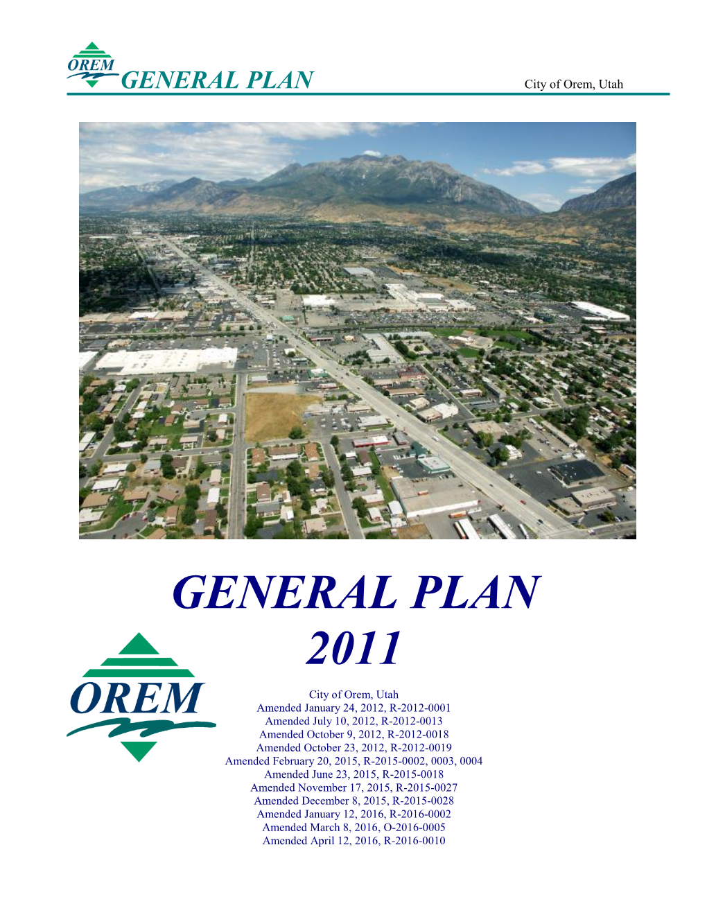 General Plan 2011