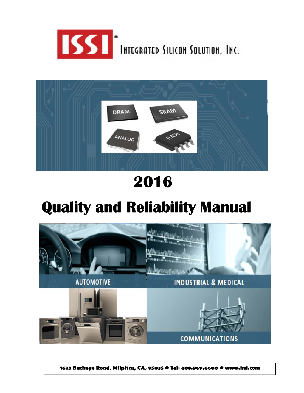 2016 Quality and Reliability Manual