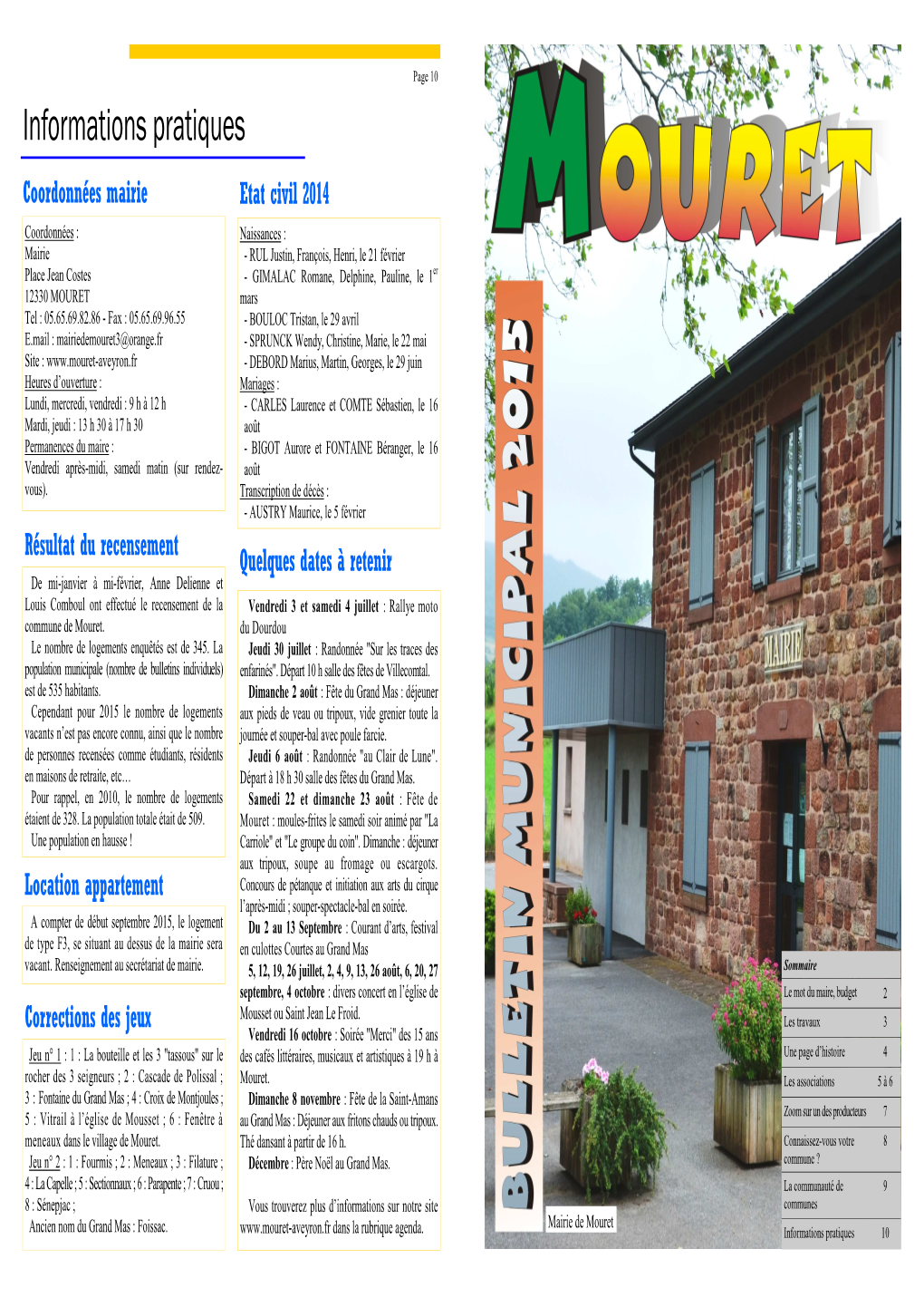 Bulletin 2015