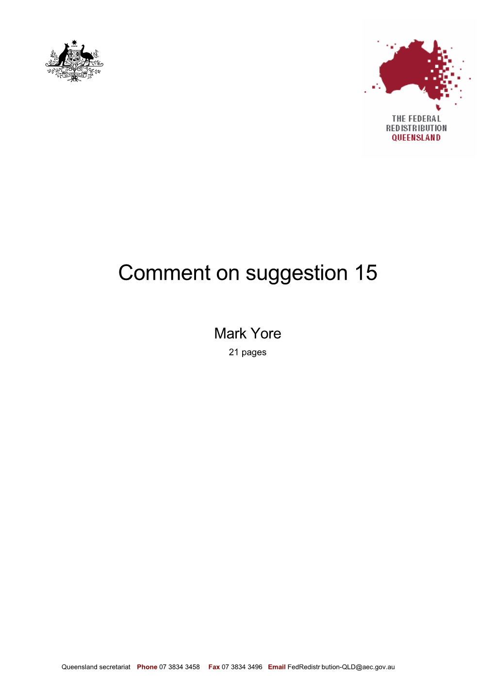 Mark Yore 21 Pages