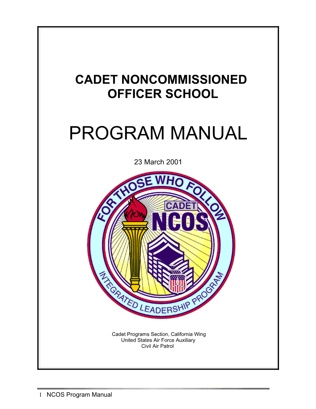 Cadet Noncommissioned