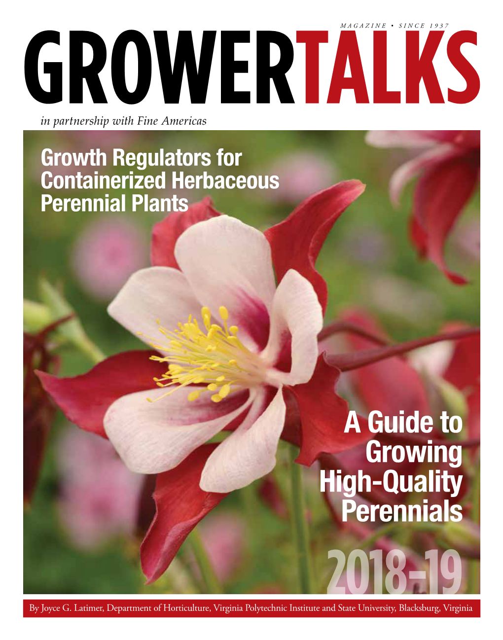 Growth Regulators for Containerized Herbaceous Perennial Plants