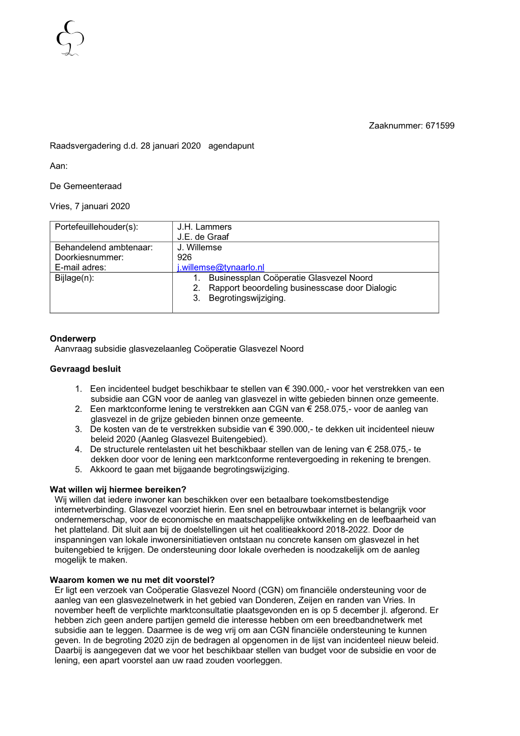 Fa Fa-File-Pdf-O Aanvraag Subsidie Glasvezelaanleg Coöperatie