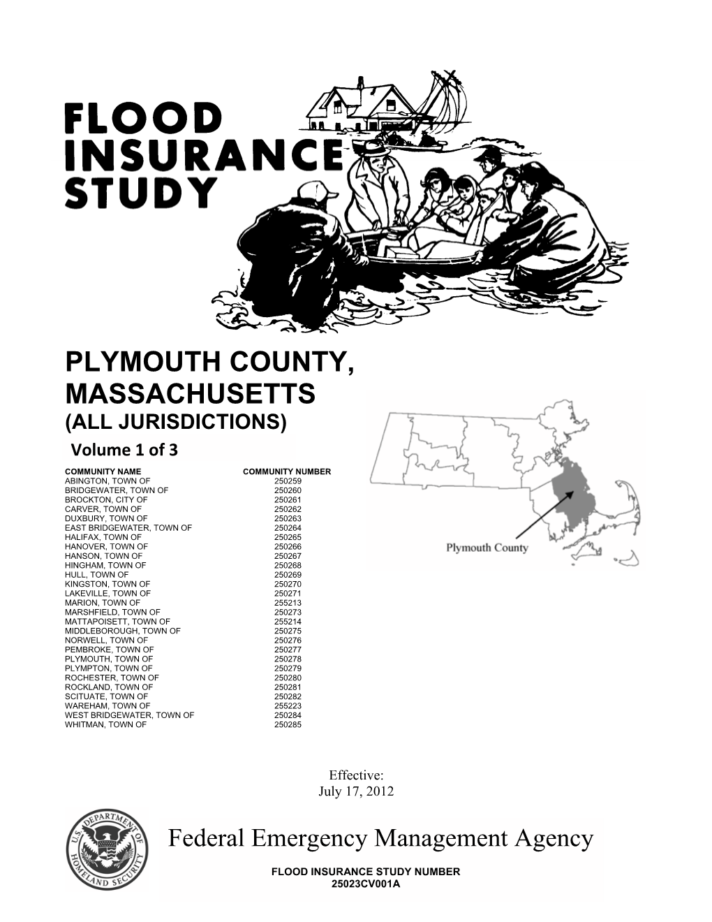 Flood Insurance Study Vol. 1