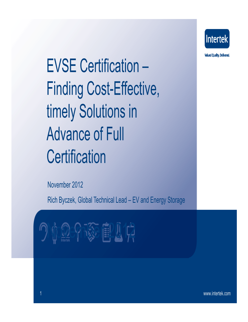 Evse Certification Options