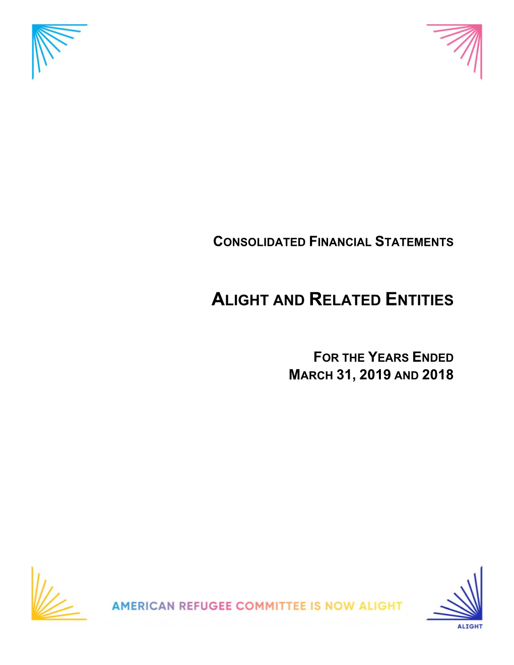 Alight and Related Entities