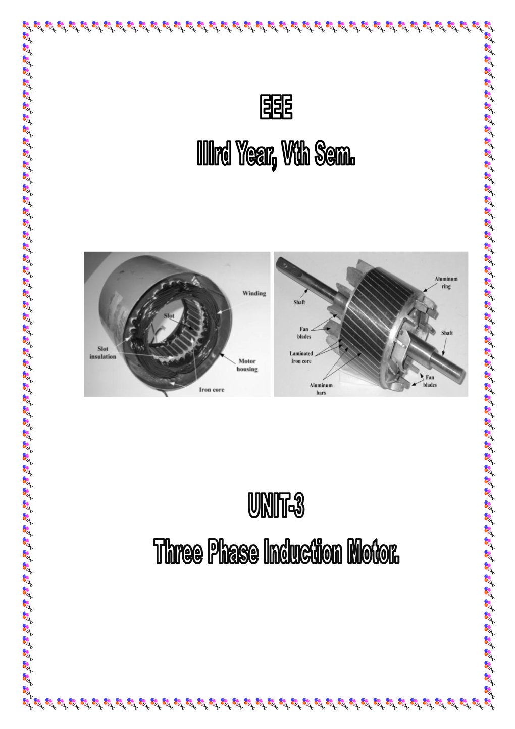 Unit-3. Three Phase Induction Motor