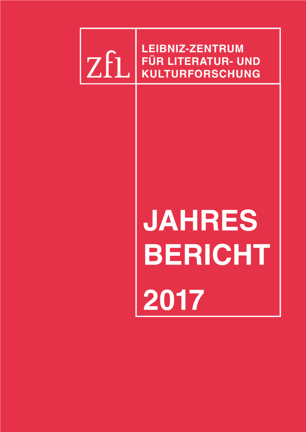 JAHRES BERICHT 2017 Impressum