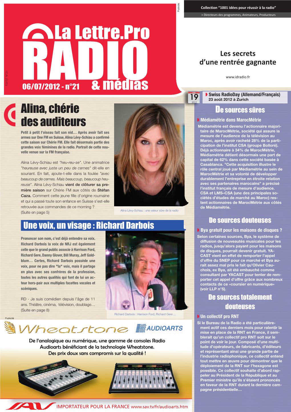 La Lettre Pro De La Radio