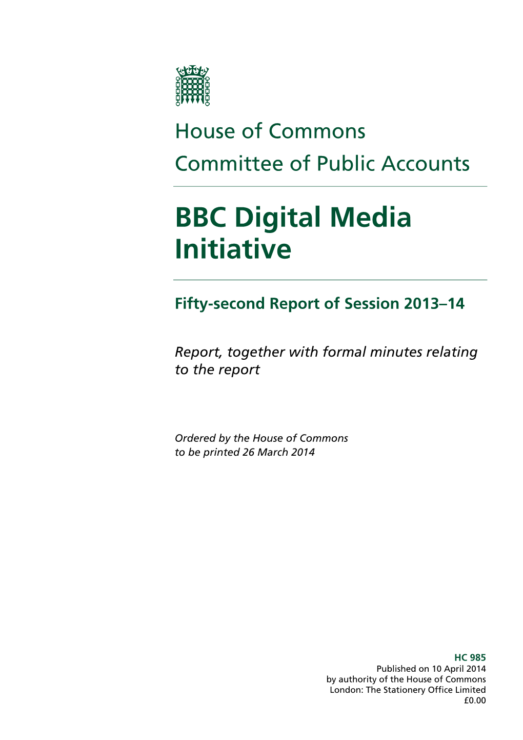 BBC Digital Media Initiative