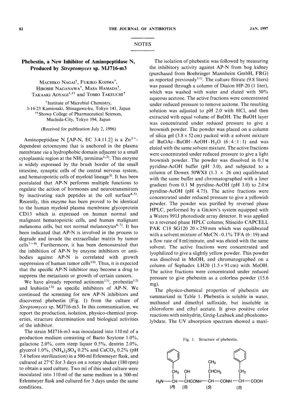 Report the Production, Isolation, Physico-Chemical Prop