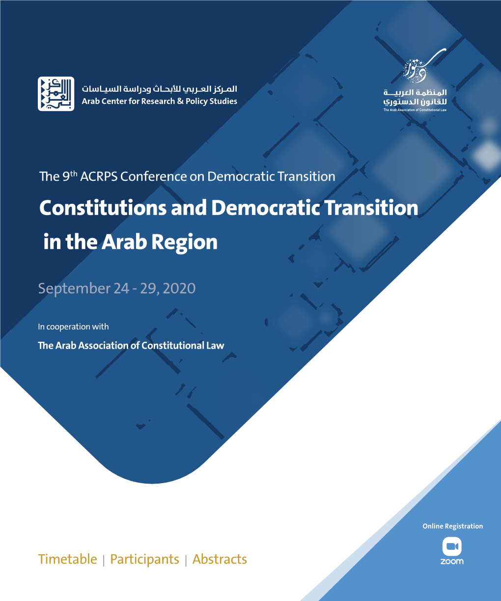 Constitutions and Democratic Transition in the Arab Region