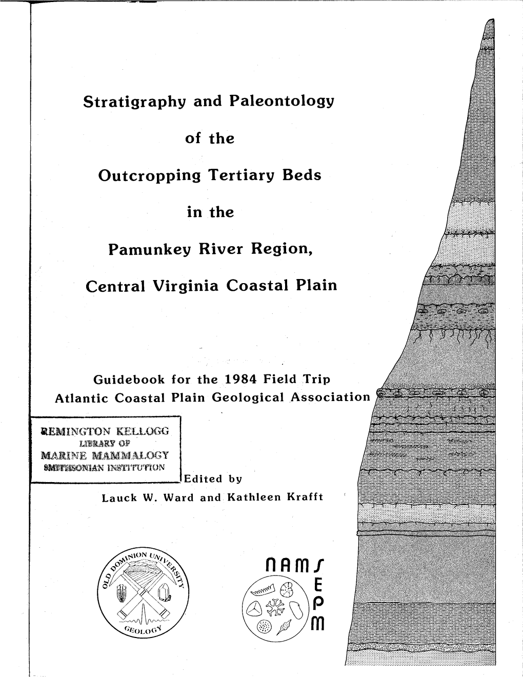 Stratigraphy and Paleontology of the Outcropping Tertiary Beds in The