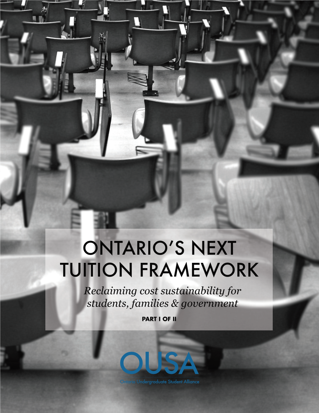 ONTARIO's NEXT TUITION FRAMEWORK