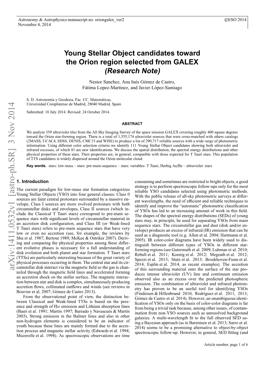 Young Stellar Object Candidates Toward the Orion Region Selected