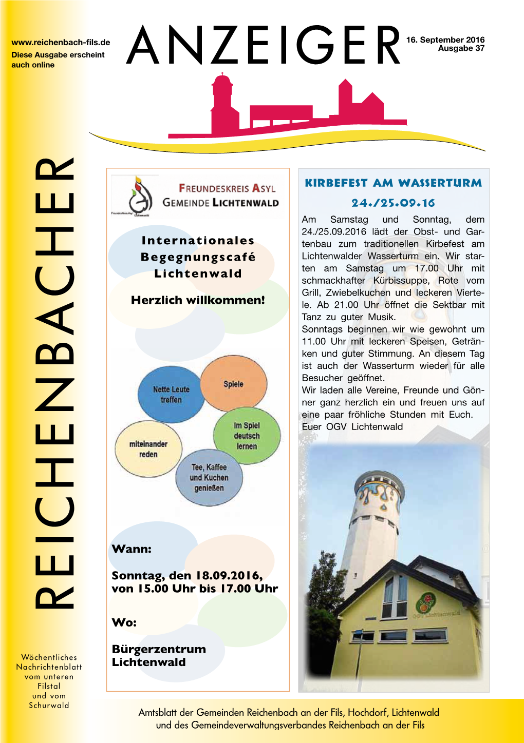 Reichenbach, Hochdorf, Lichtenwald KW 37 ID 117155
