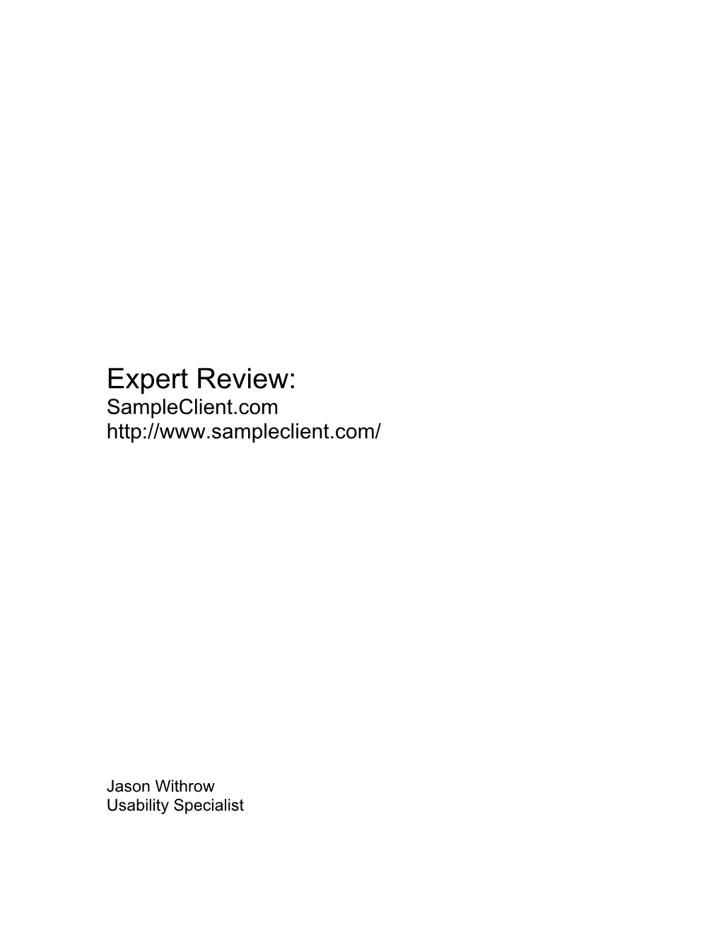 Expert Review: Sampleclient.Com