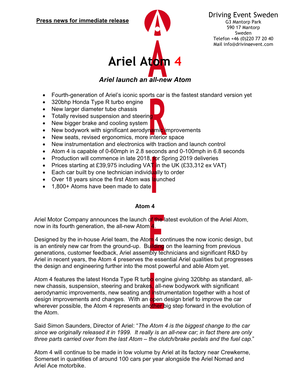 Ariel Atom 4