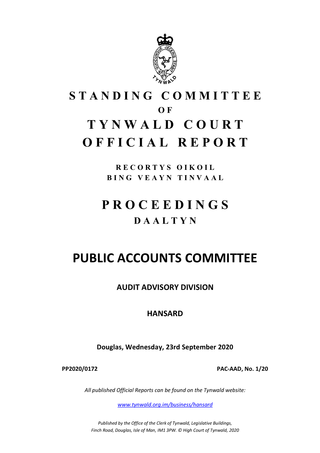 Public Accounts Committee