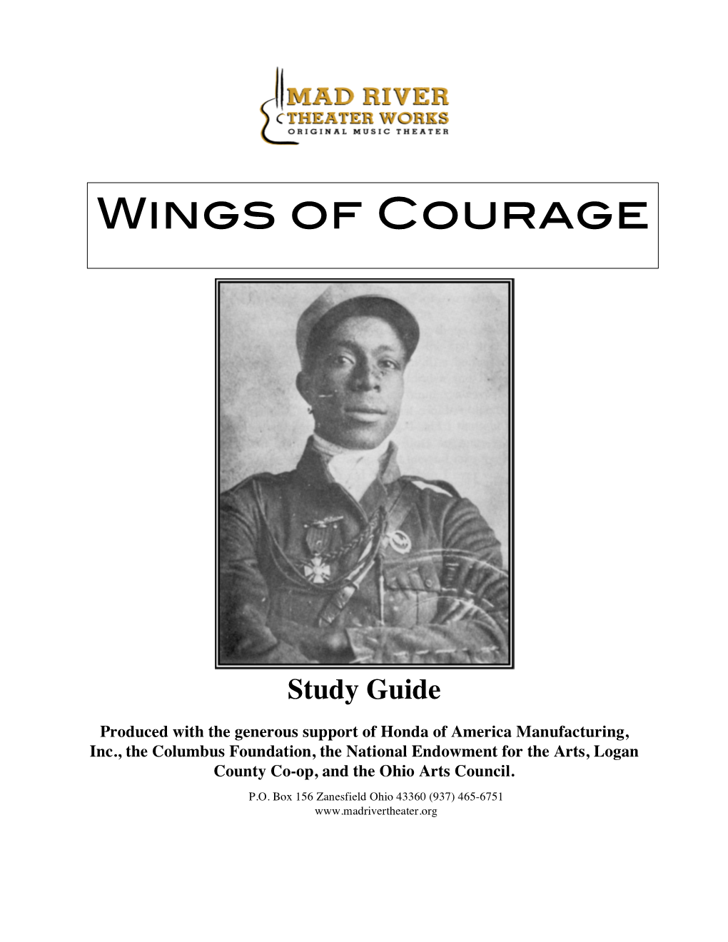 Wings of Courage Study Guide