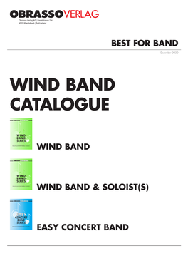 Wind Band Catalogue