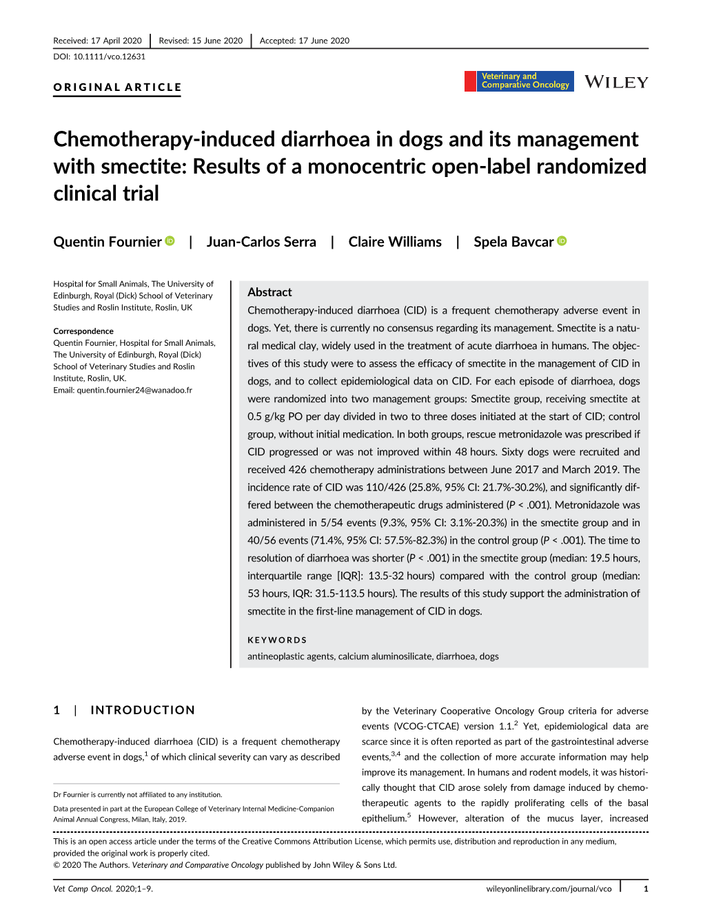 chemotherapy-induced-diarrhoea-in-dogs-and-its-management-with-smectite