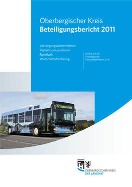 Oberbergischer Kreis Beteiligungsbericht 2011