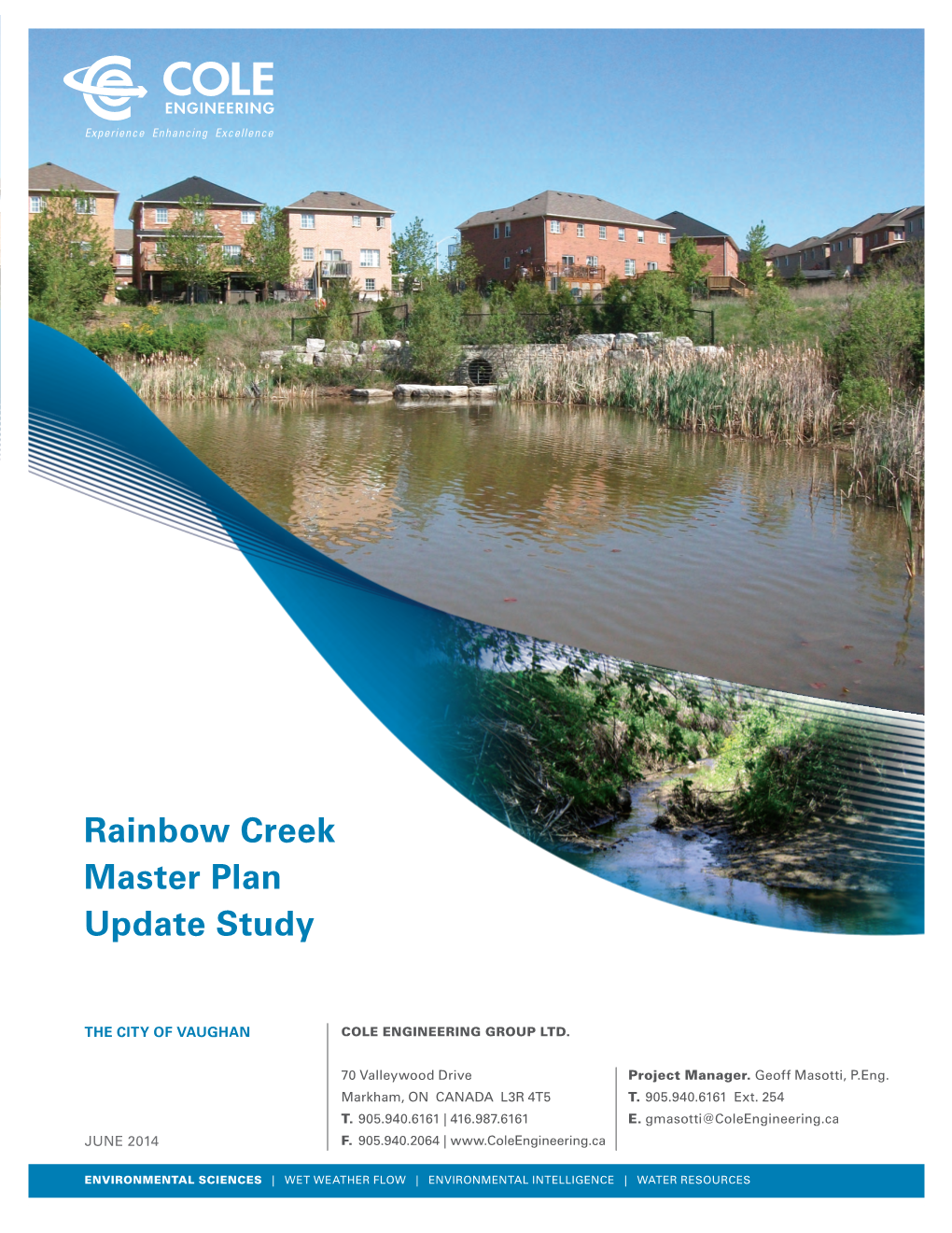 Rainbow Creek Master Plan Update Study