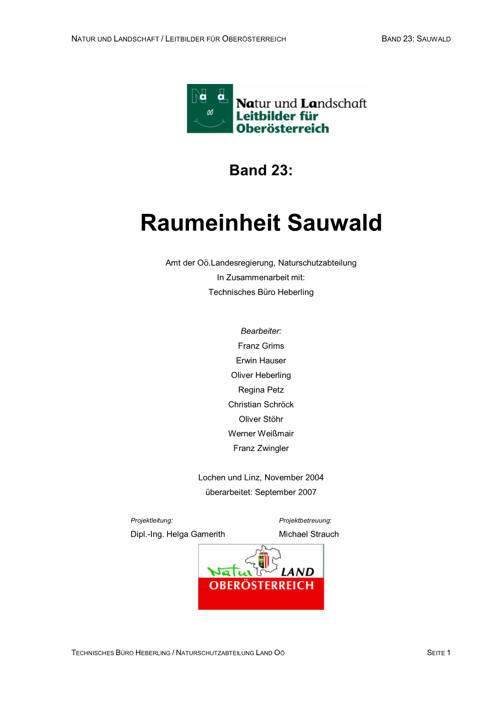 Raumeinheit Sauwald