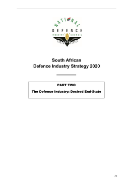 South African Defence Industry Strategy 2020