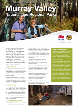Murray Valley National and Regional Parks