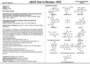 JACS Year in Review: 1979 2/28/15