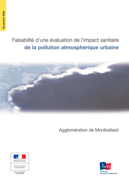 Faisabilité D'une Évaluation De L'impact Sanitaire De La Pollution Atmosphérique Urbaine
