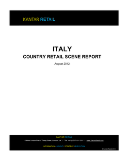 Country Retail Scene Report