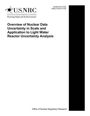 Overview of Nuclear Data Uncertainty in Scale and Application to Light Water Reactor Uncertainty Analysis
