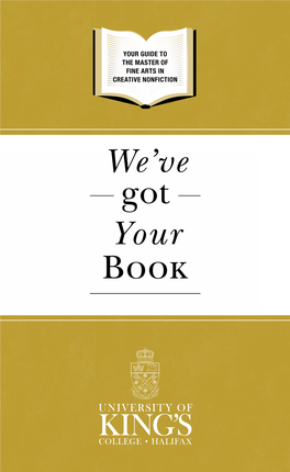 We've Got Your Book