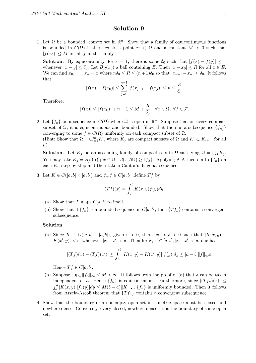 HW9 Solution