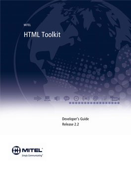 HTML Toolkit Developer Guide