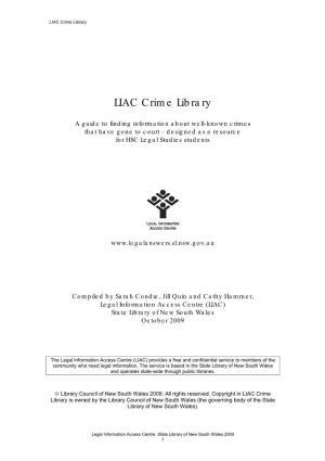 LIAC Crime Library