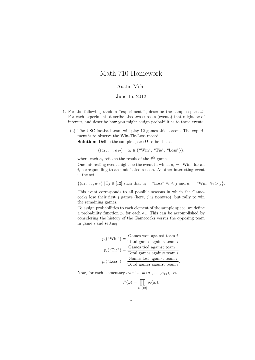 Math 710 Homework