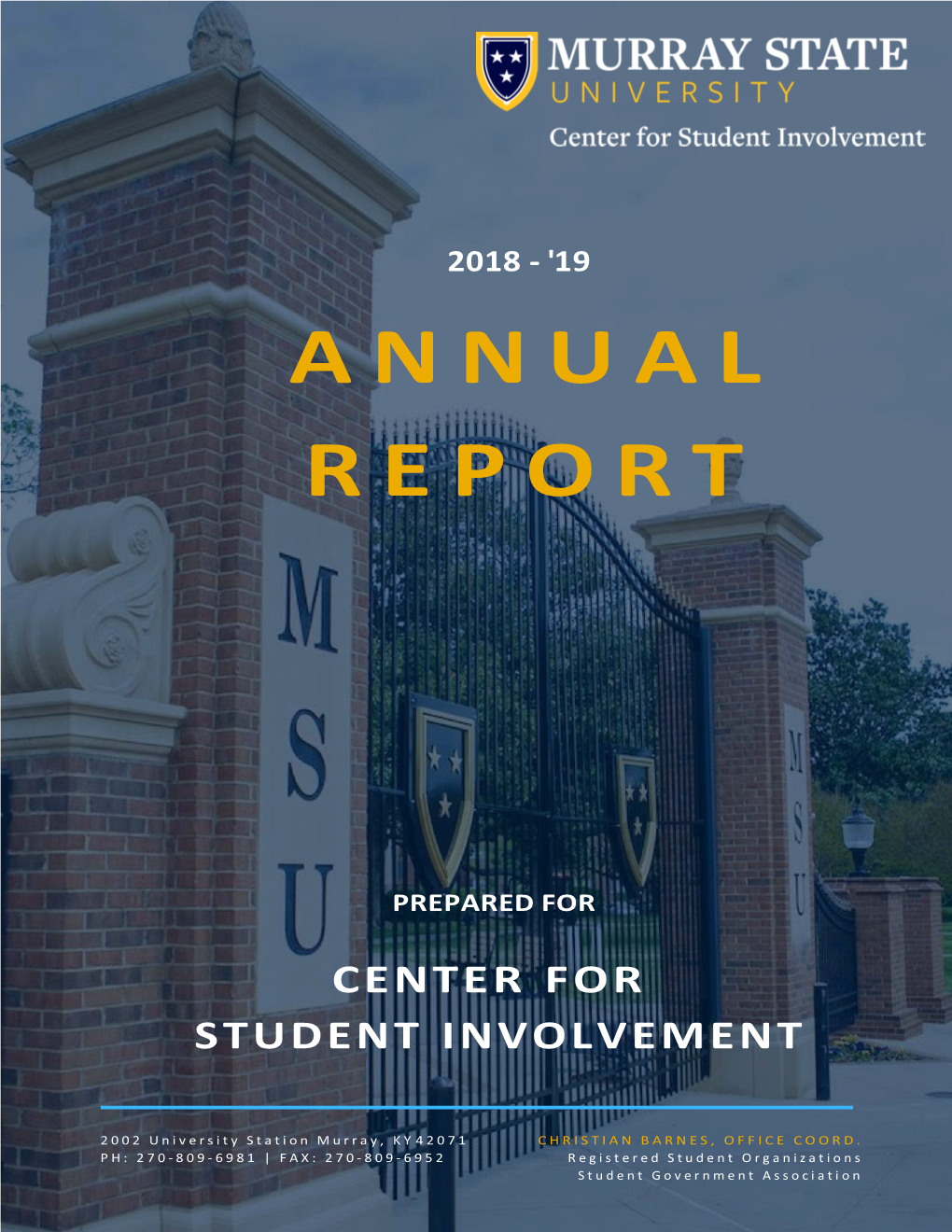 Review the 2018-2019 RSO Annual Report