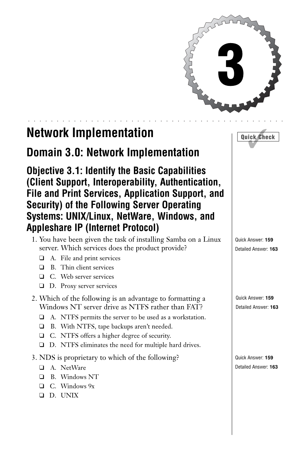 Network Implementation