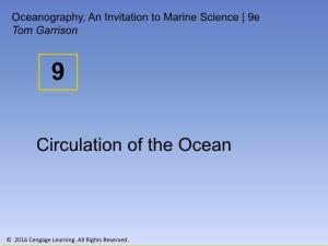 Circulation of the Ocean