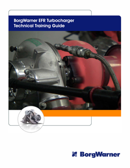 EFR Turbocharger Technical Training Guide