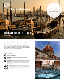 GRAND TOUR of ITALY 11 Days | Italy