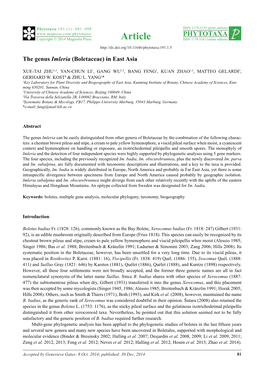 The Genus Imleria (Boletaceae) in East Asia